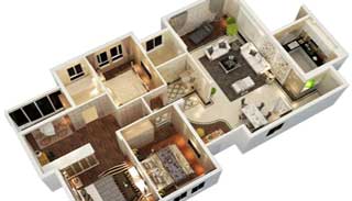 3d floorplan New york