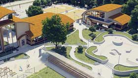 site plan rendering