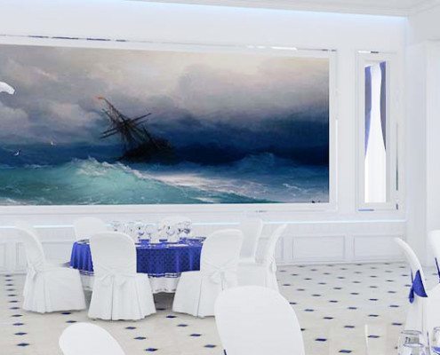 cafes rendering