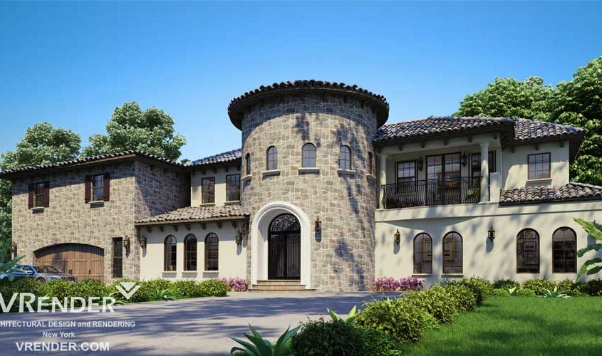 real estate rendering service