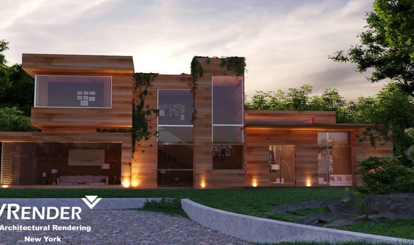 renderig of exterior