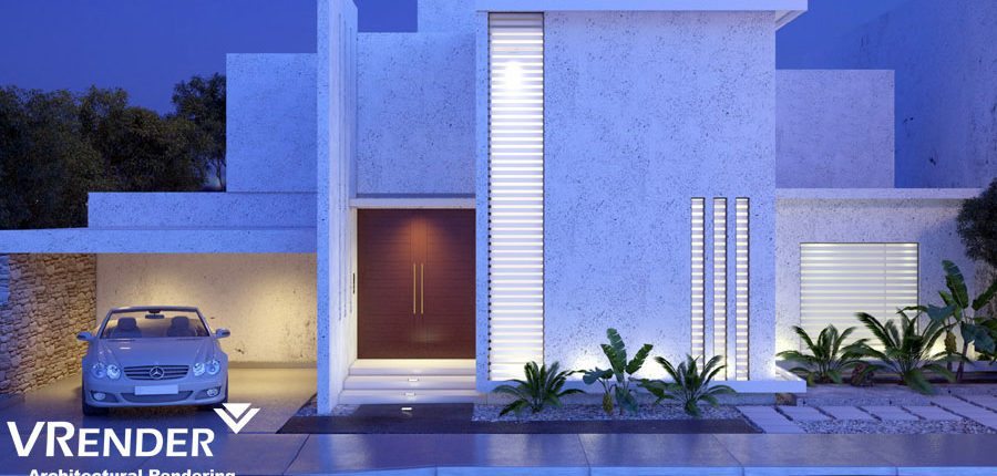 3D visualization of exterior