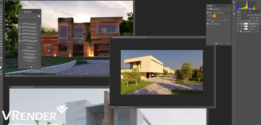 Adobe Photoshop for rendering