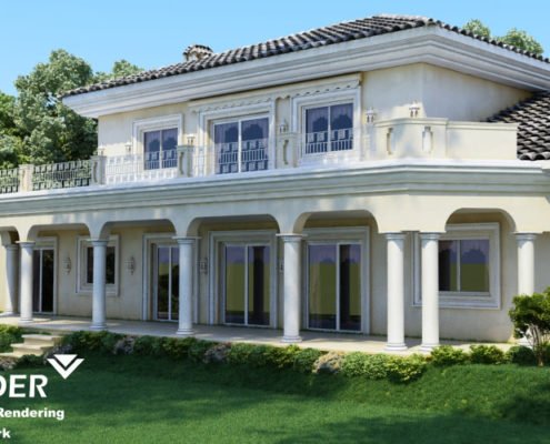 Visualization of country houses
