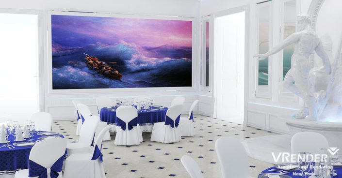 hotel rendering