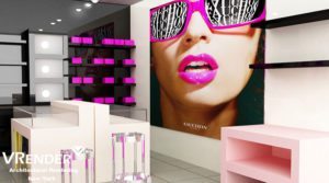 retail store rendering