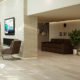3D visualization of the interior three-room apartments