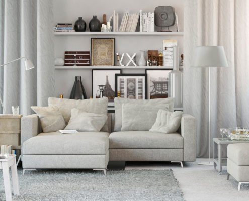 Apartment 3D Rendering with Vray