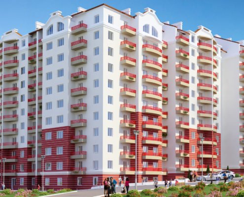 Apartment renderings in San Diego