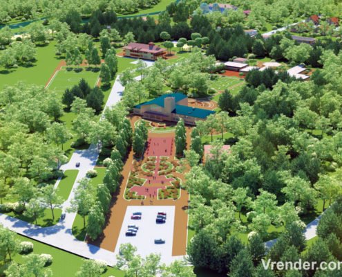 Development Plan 3D Rendering