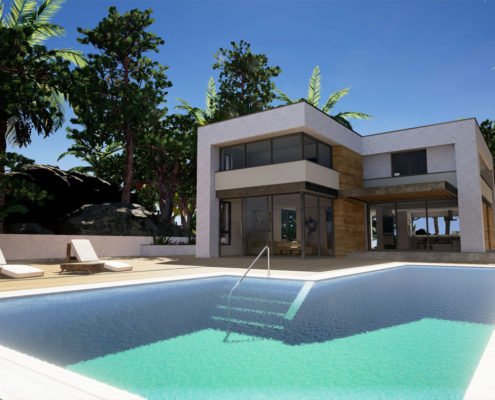 Rendering for Miami Real Estate Company