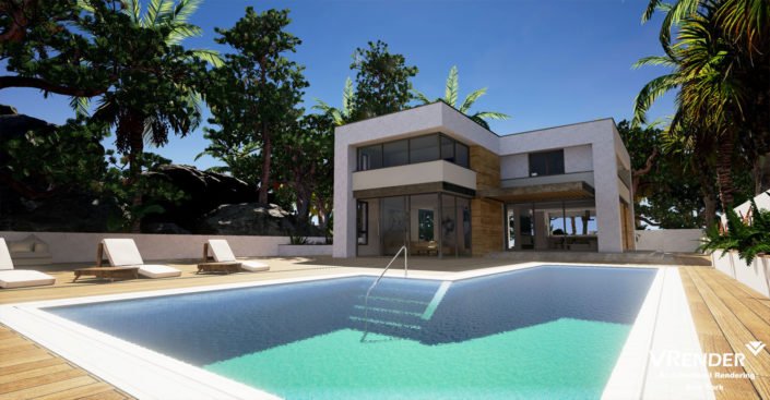 Rendering for Miami Real Estate Company