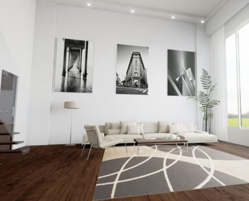 Unique Apartment Designing & Rendering