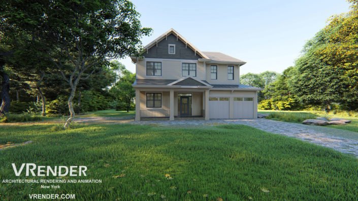 Vrender-3D Exterior Residential Rendering, Animation and Design