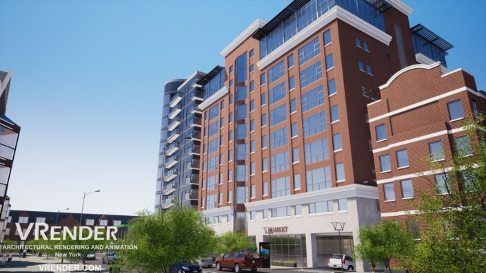 Vrender industrial buildings renderings