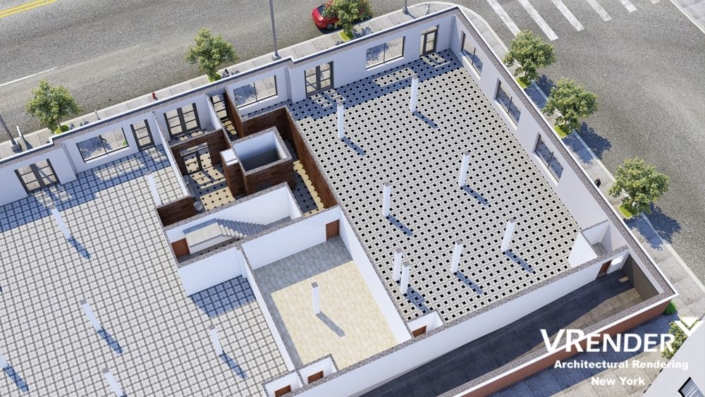 CAD Section Rendering
