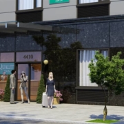 3D rendering in exterior architecture design