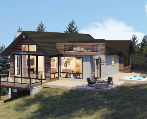 3D artist for architectural project