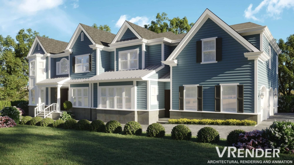 residential building 3d rendering services