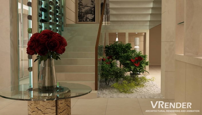 realistic 3D renderings