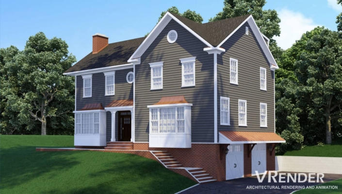residential building rendering