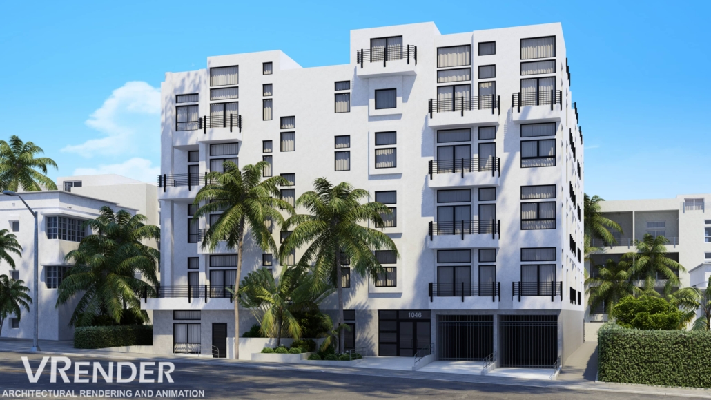 3D architectural walk-through