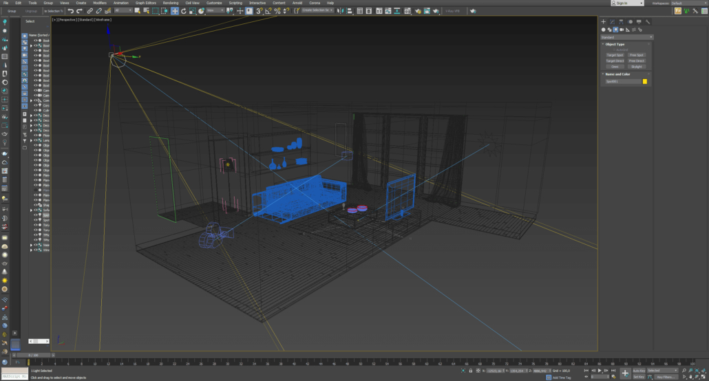 3D walkthrough service
