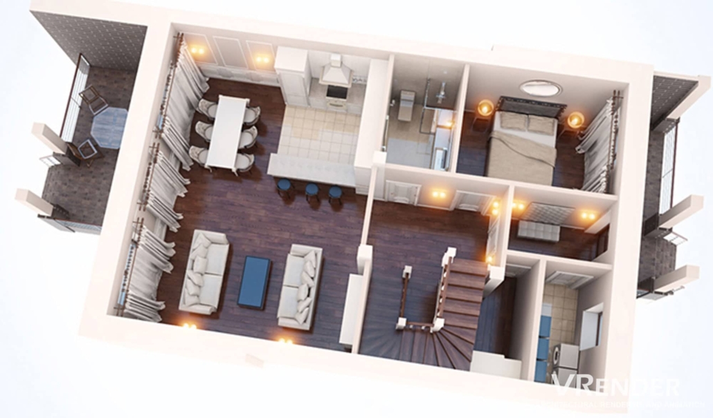 3D Floor Plans for Real Estate