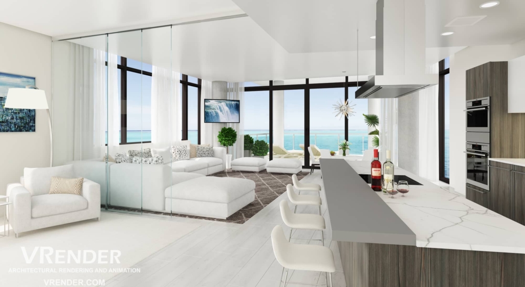 3D Interior Renders Home Builders
