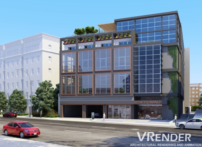 3d rendering layout and design before embarking on building work