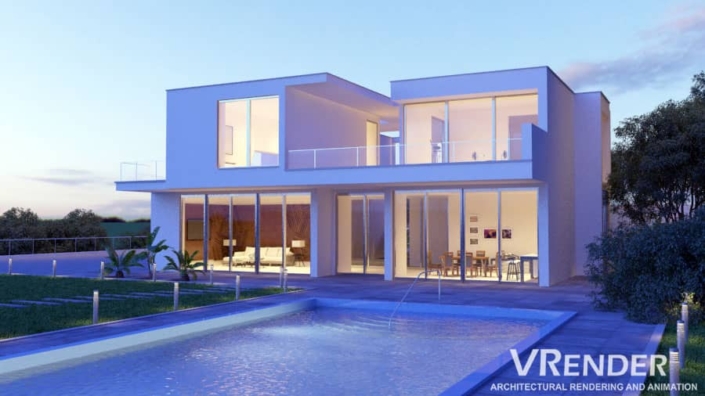 Function of 3D Exterior Rendering in Building Design